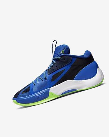 Nike Jordan Zoom Separate Azul Marino Azules Blancos Verdes | MX 5590